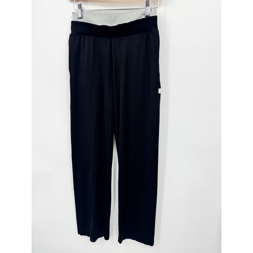 Vuori Halo Warm Up Straight Leg Pant Women Black Heather DreamKnit XS